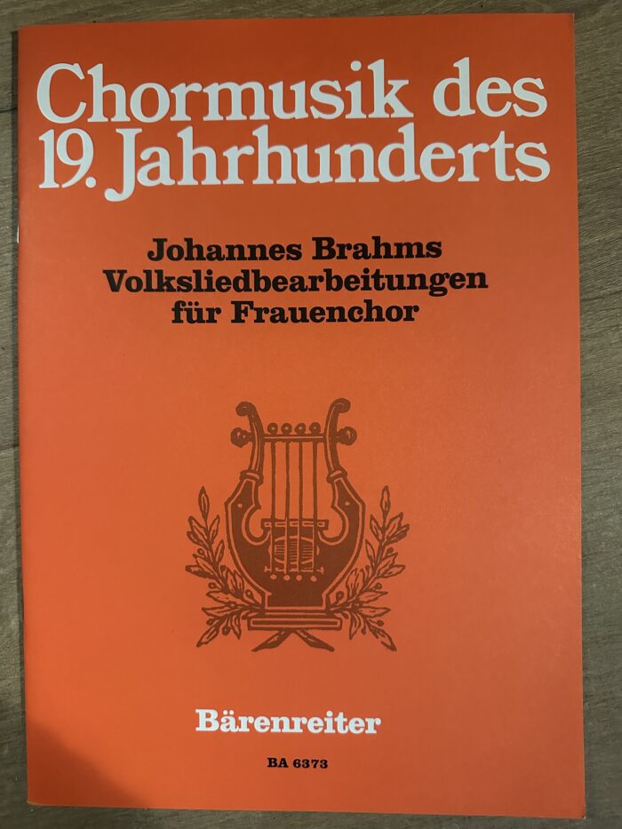 J. BRAHMS – musique chorale du 19ème siècle