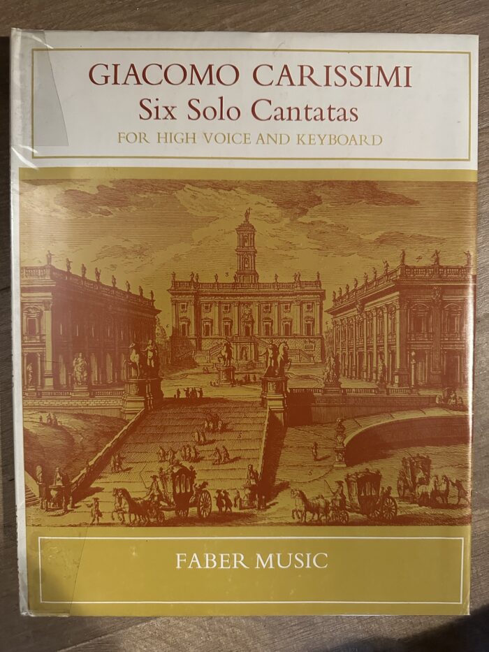 Giacomo Carissimi – Six Cantates solo