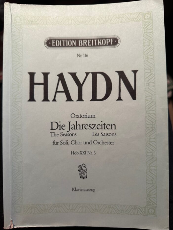 Haydn – Oratorium, Les années 70, Les saisons